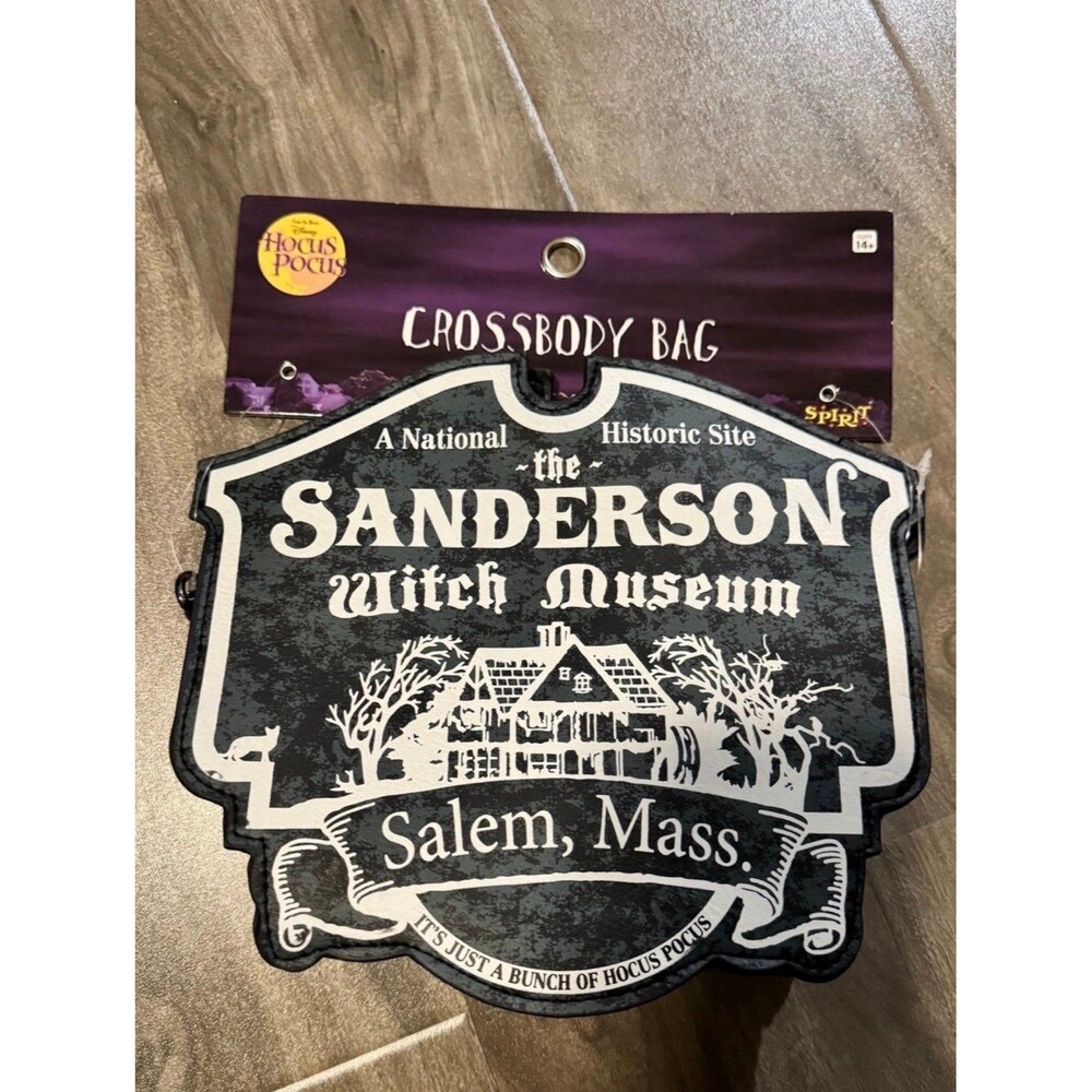 NEW Spirit Halloween Sanderson Witch Museum Sisters Crossbody Bag Purse